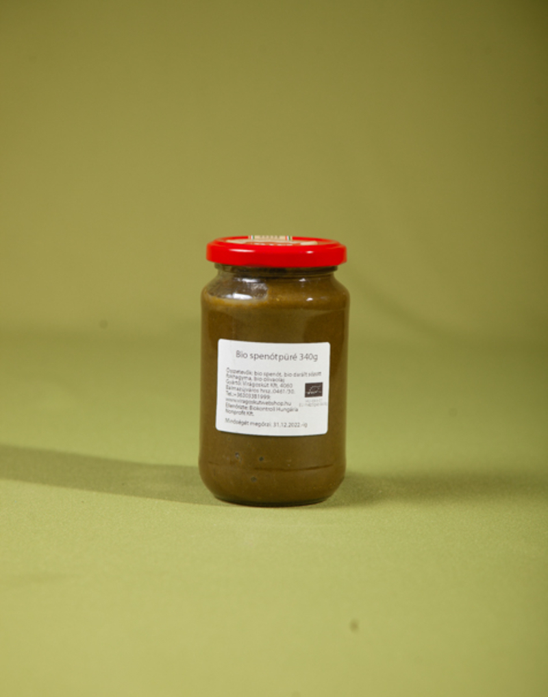 Bio fohagymás spenótpüré 340g