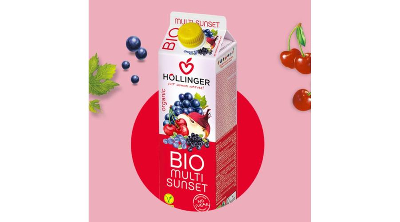 Höllinger Bio Sunset vegyes gyümölcslé 1l
