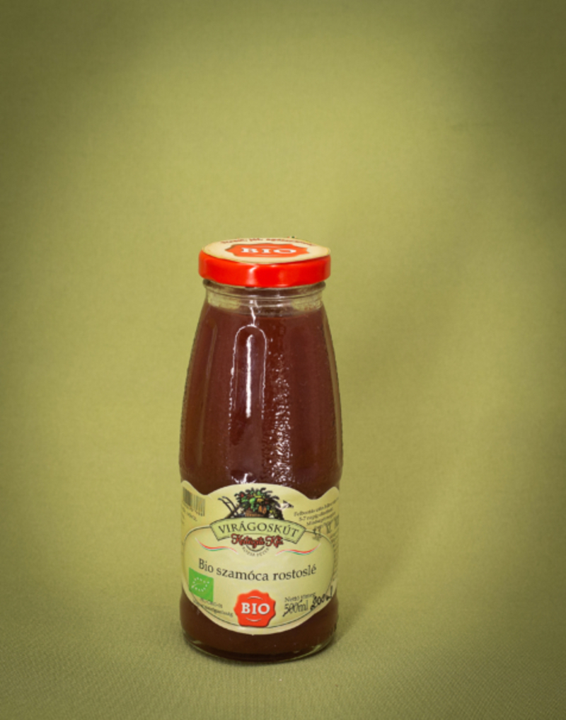 Bio szamóca rostoslé 200ml