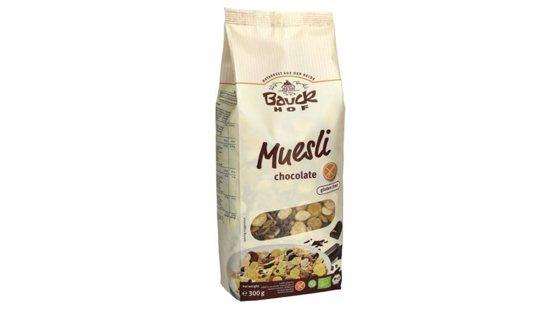 Bauckhof Bio Csokis müzli - gluténmentes 300g
