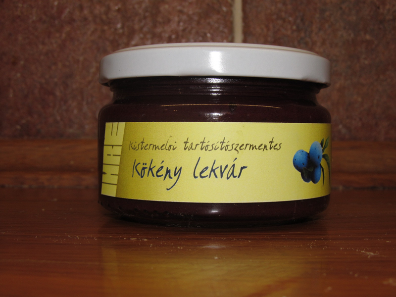 Kökény lekvár