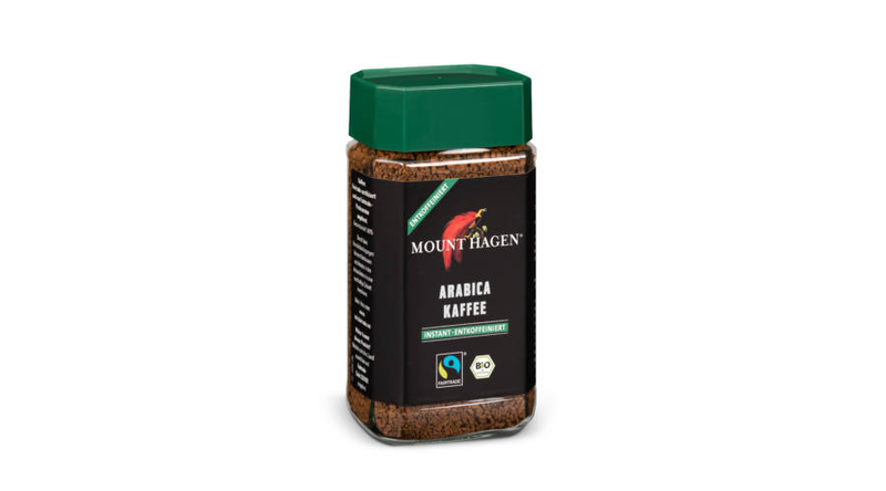 Mount Hagen Bio Koffeinmentes Arabica instant kávé - Fairtrade 100g