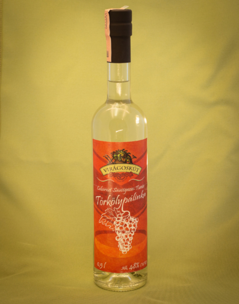Cabernet Sauvignon-Turán törkölypálinka 500ml 48%