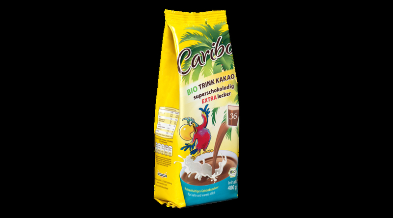 Mount Hagen Bio Caribo instant csokoládépor 400g