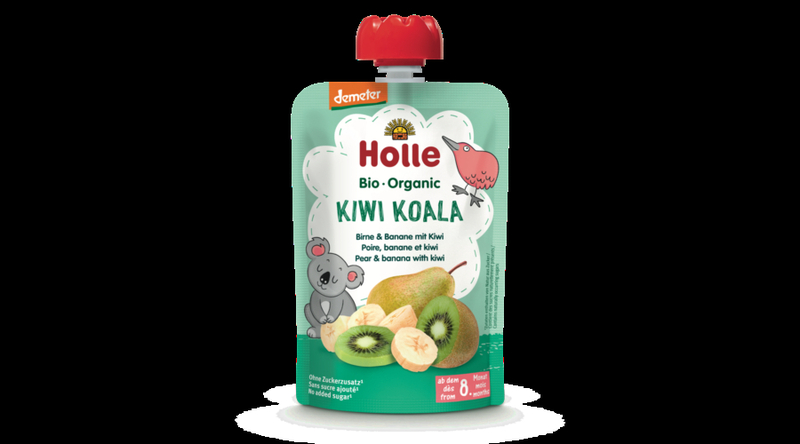 Holle Bio Kiwi Koala - Tasak körte és banán kiwivel 100g