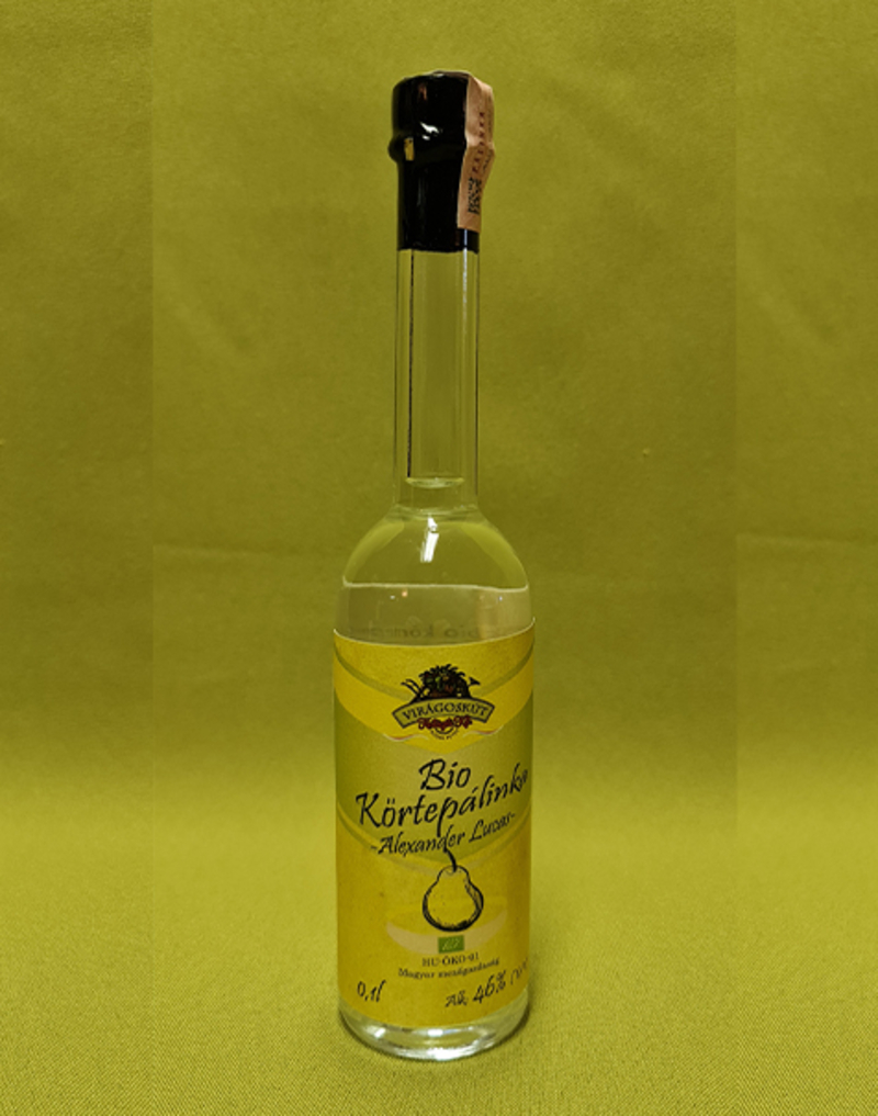 Bio körtepálinka -Alexander Lucas- 100ml 46%