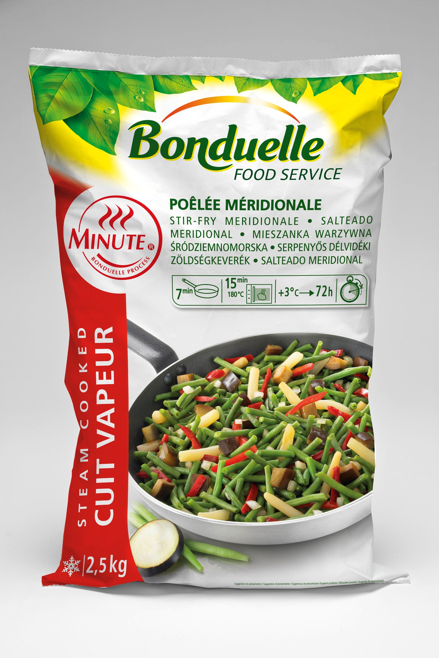 Bonduelle mediterrán zöldségkeverék