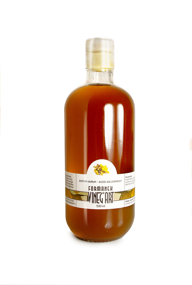 Formanek Vineg’Art Acetum Aurum Aszú Balzsamecet, 500 ml