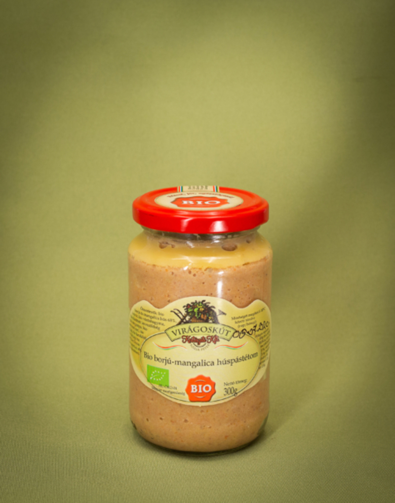 Bio borjú-mangalica pástétom 300g