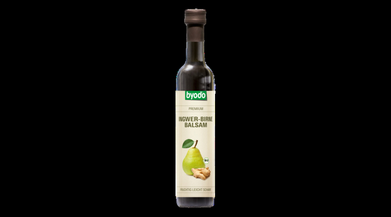 Byodo Bio Gyömbéres-körtés balzsamecet 0,25l