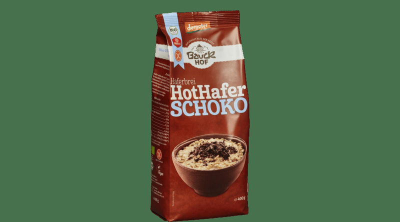 Bauckhof Bio meleg zabkása csokoládés - gluténmentes, Demeter 400g