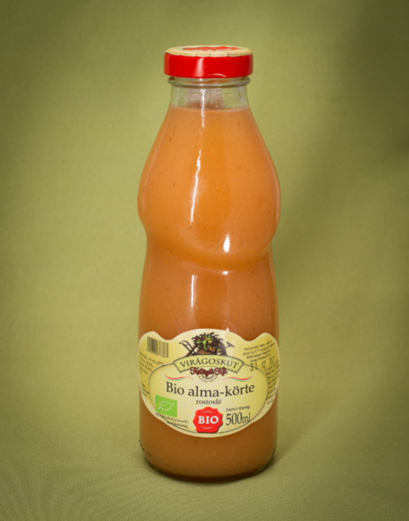 Bio alma-körte rostoslé 500ml