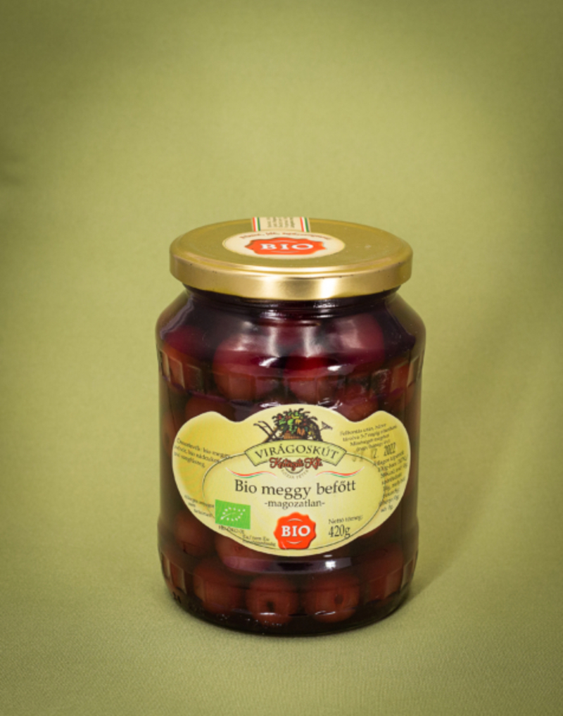 Bio meggybefőtt 420g