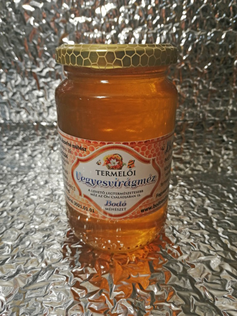 Bodó Méhészet Vegyesvirágméz 0,5 kg
