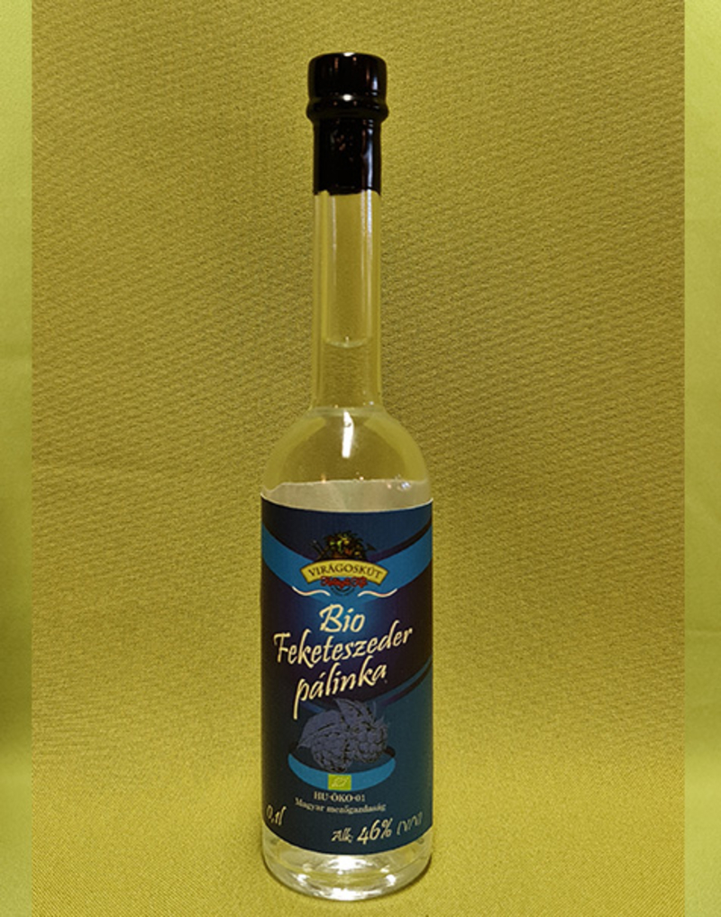 Bio feketeszeder pálinka 100ml 46%