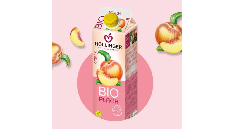 Höllinger Bio Őszibaracklé 1l