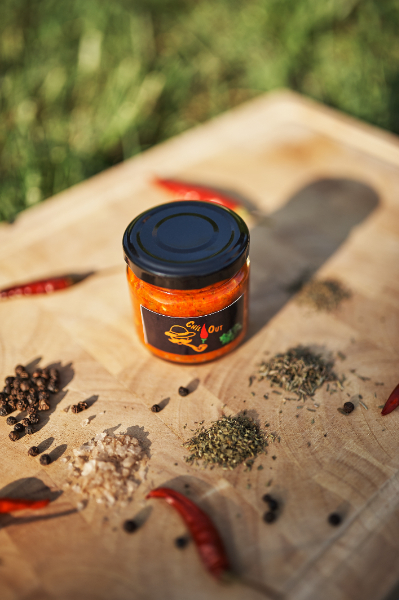 Zöldfűszeres chilikrém 95g