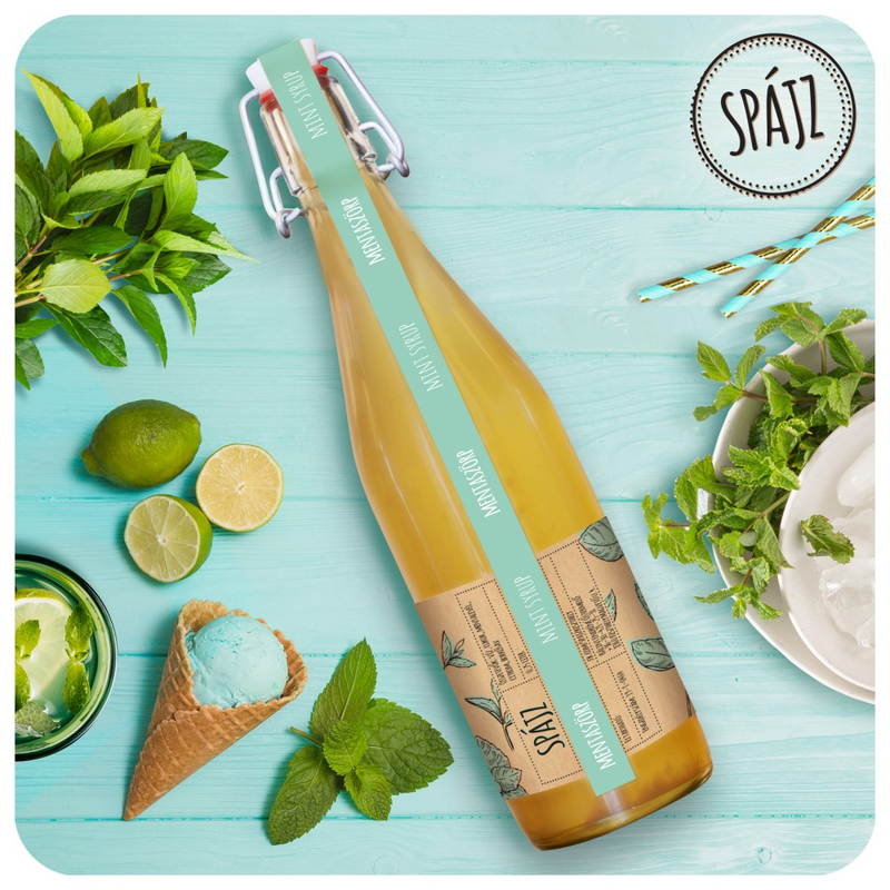 SPÁJZ MENTASZÖRP (0,5 liter)
