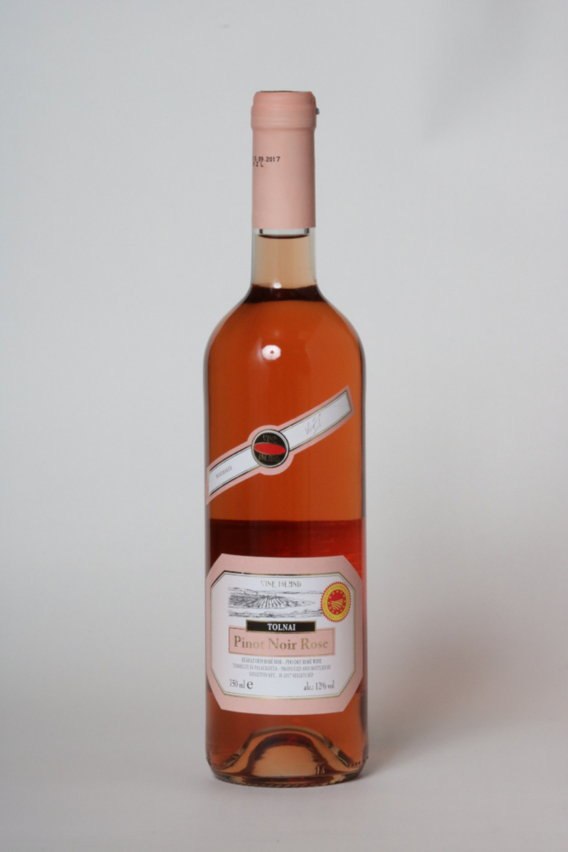 Tolnai Pinot Noir Rose száraz OEM (oltalom alatt álló eredetmegjelölésű) rosé