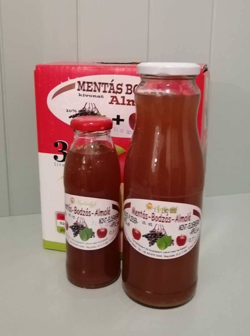 Mentásbodzás Almalé