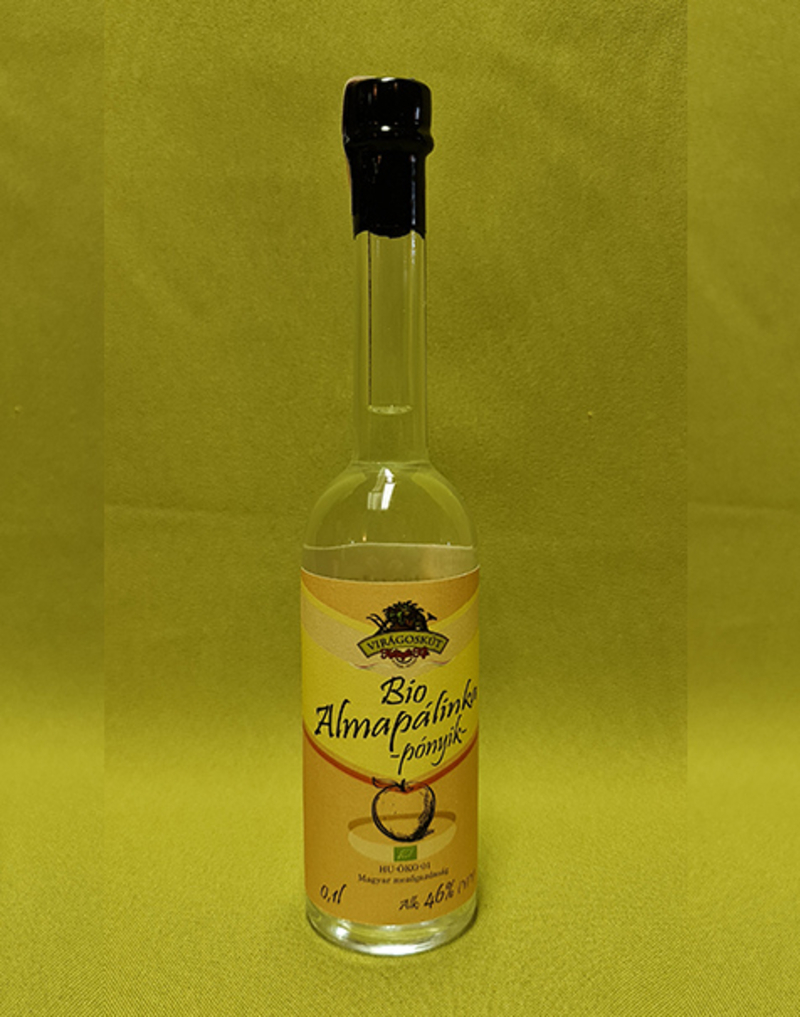 Bio almapálinka -pónyik- 100ml 46%