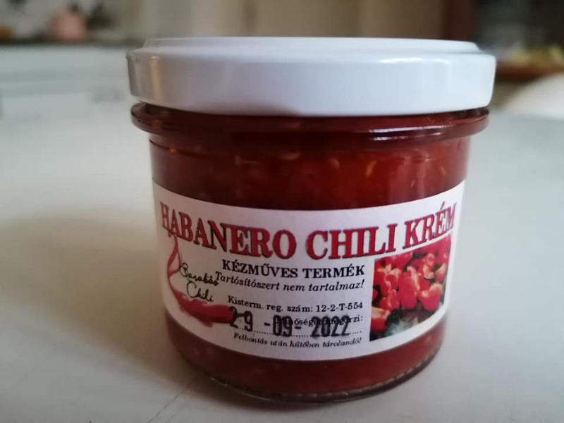 Habanero Chili Krém