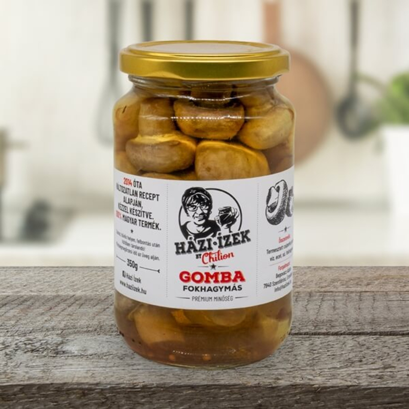 Fokhagymás gomba savanyúság kicsi