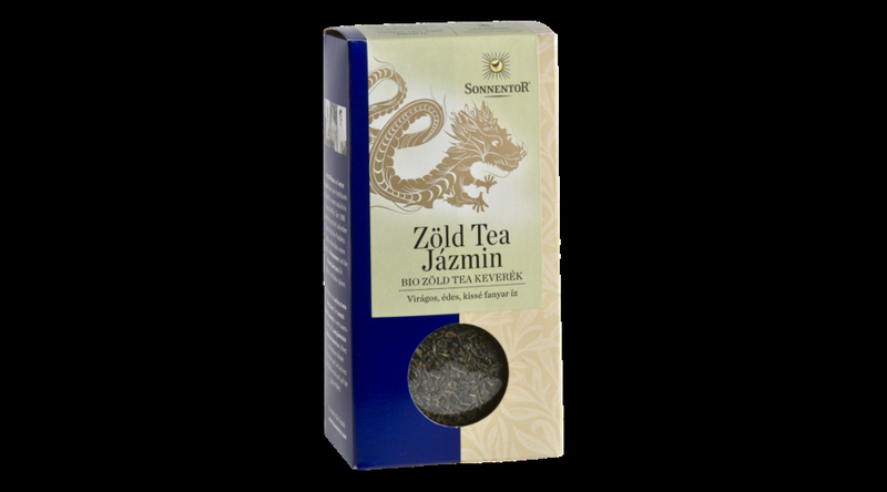 Sonnentor Bio Jázmin zöld tea - ömlesztett 100g