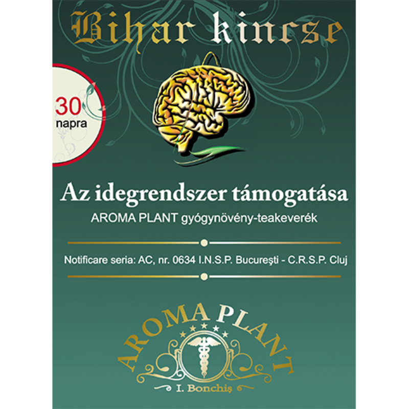 Idegrendszeri támogatás gyógynövény-teakeverék – 300 gramm