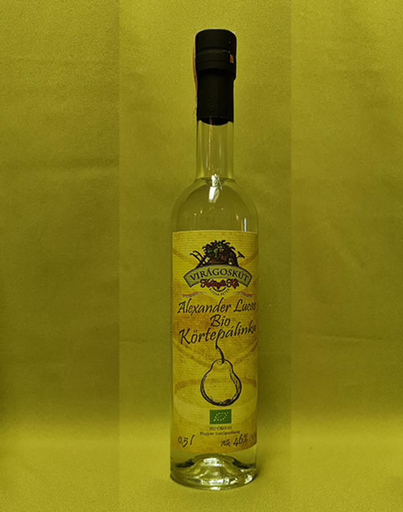 Bio körtepálinka -Alexander Lucas- 500ml 46%