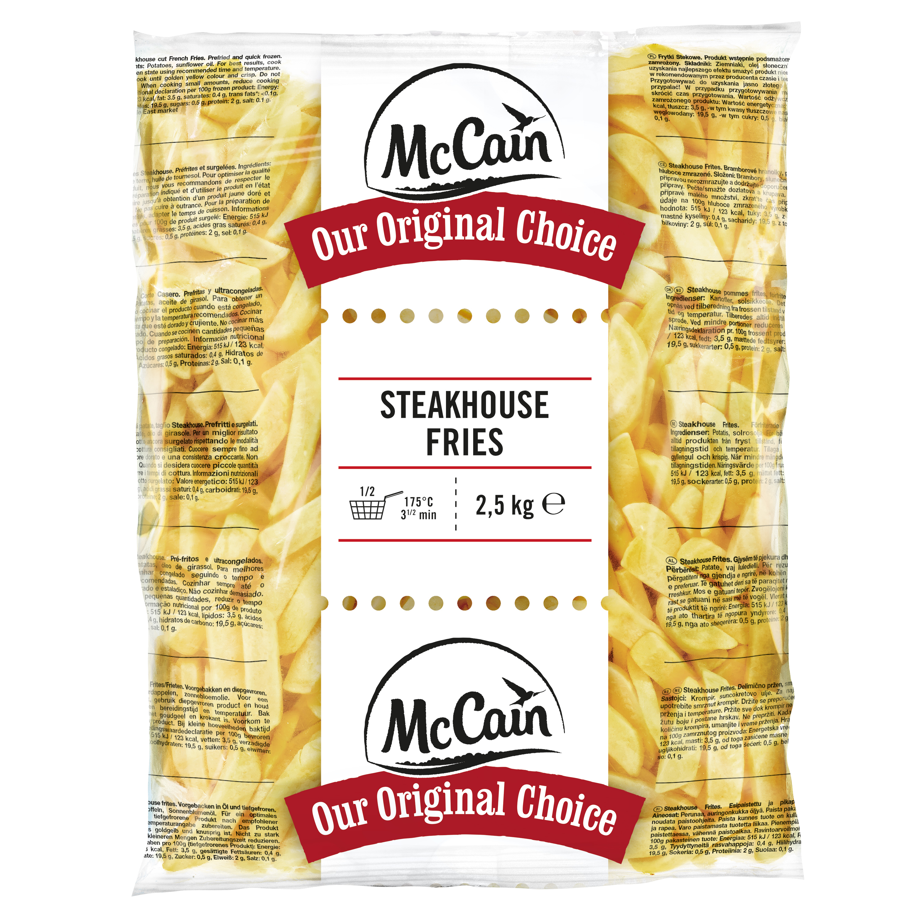 Mc steak frites