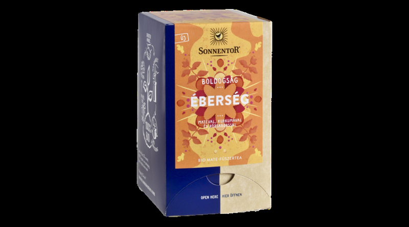 Sonnentor Bio Boldogság - Éberség - mate és herbál teakeverék - filteres 31.6g