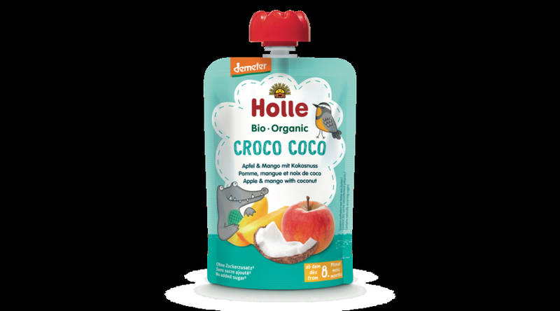 Holle Bio Croco Coco - Tasak alma mangóval és kókusszal 100g