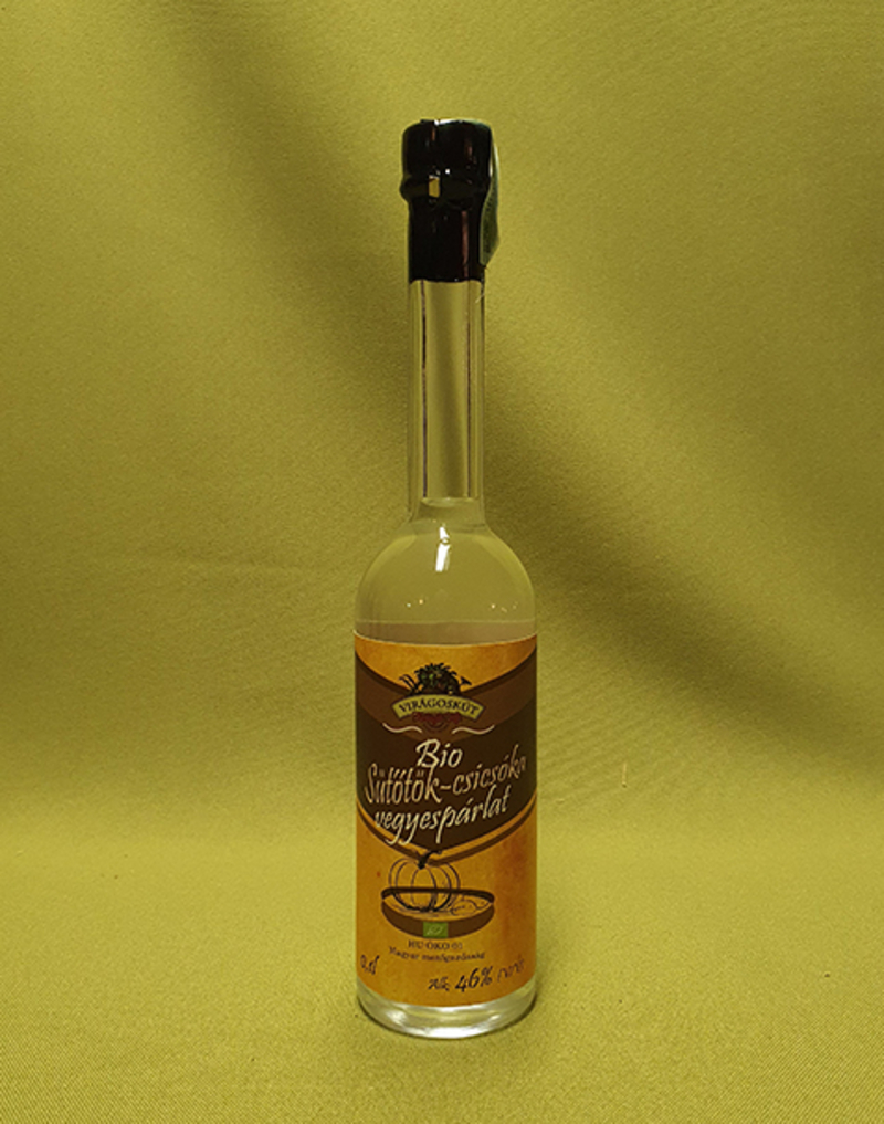 Bio sütőtök-csicsóka vegyespárlat 100ml 46%