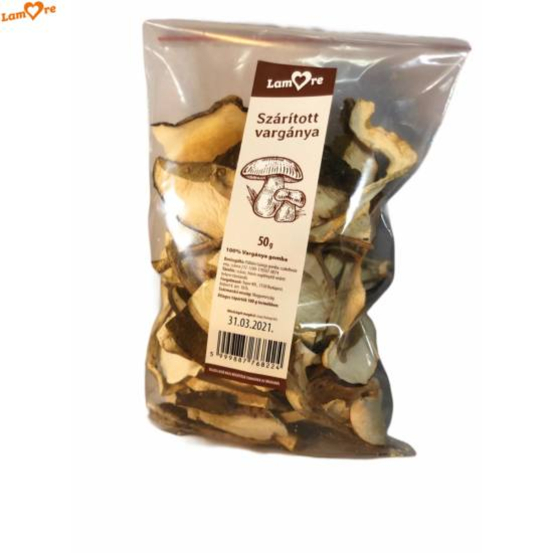 Szárított vargányagomba 50 gr