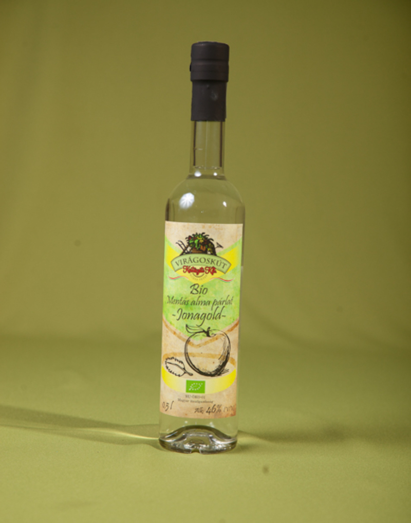 Bio mentás alma párlat -Jonagold- 500ml 46%