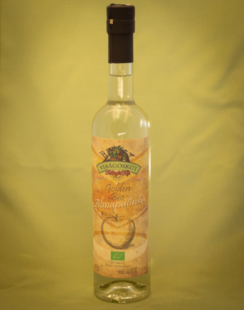 Bio almapálinka -Golden- 500ml 46%
