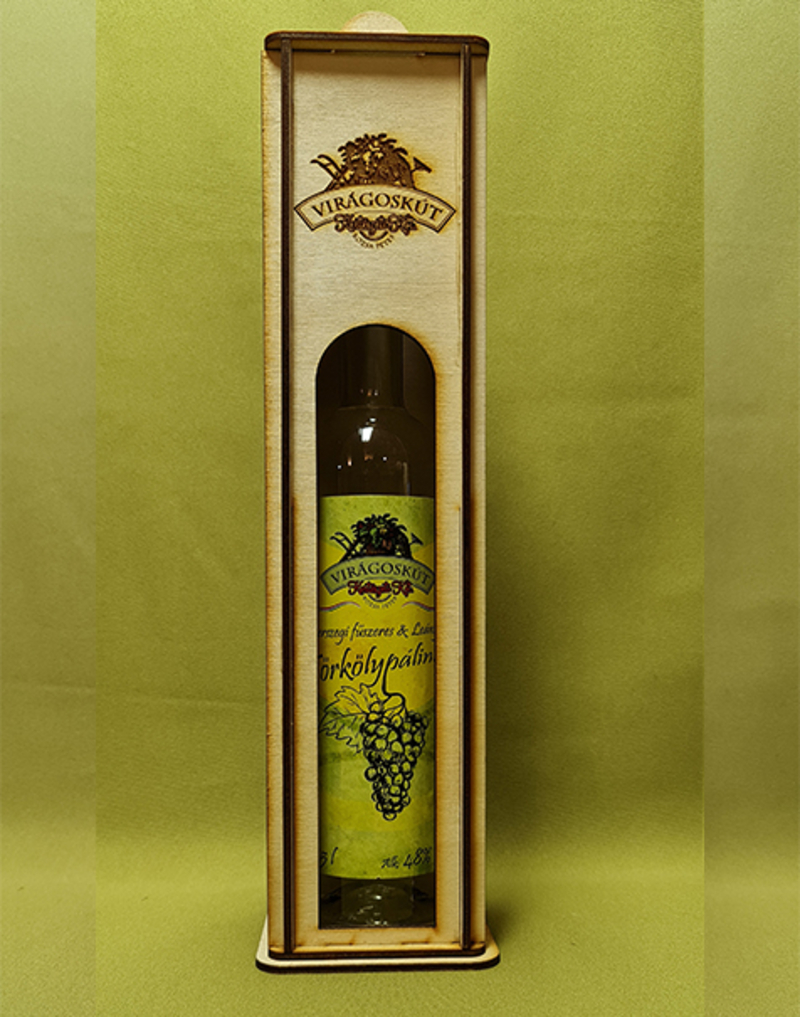 Cserszegi fűszeres & leányka törkölypálinka 500ml 48%, díszdobozban