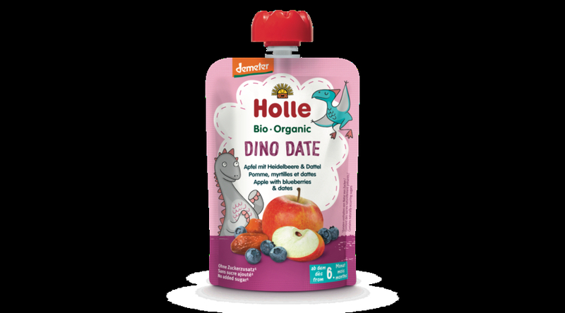 Holle Bio Dino Date - Tasak Alma áfonyával és datolyával 100g