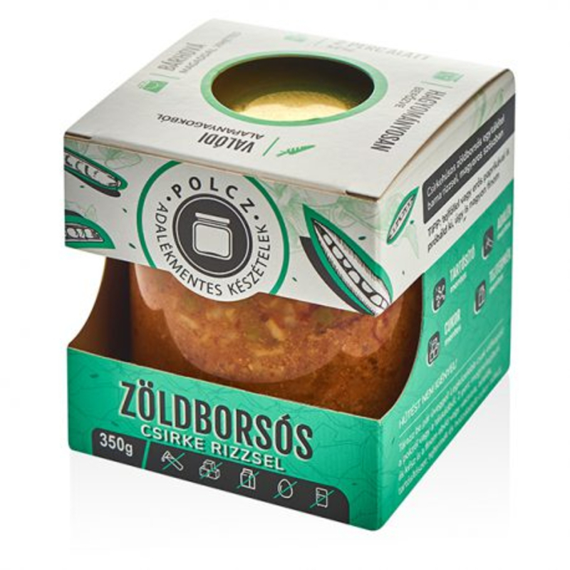 POLCZ - Zöldborsós csirke rizzsel