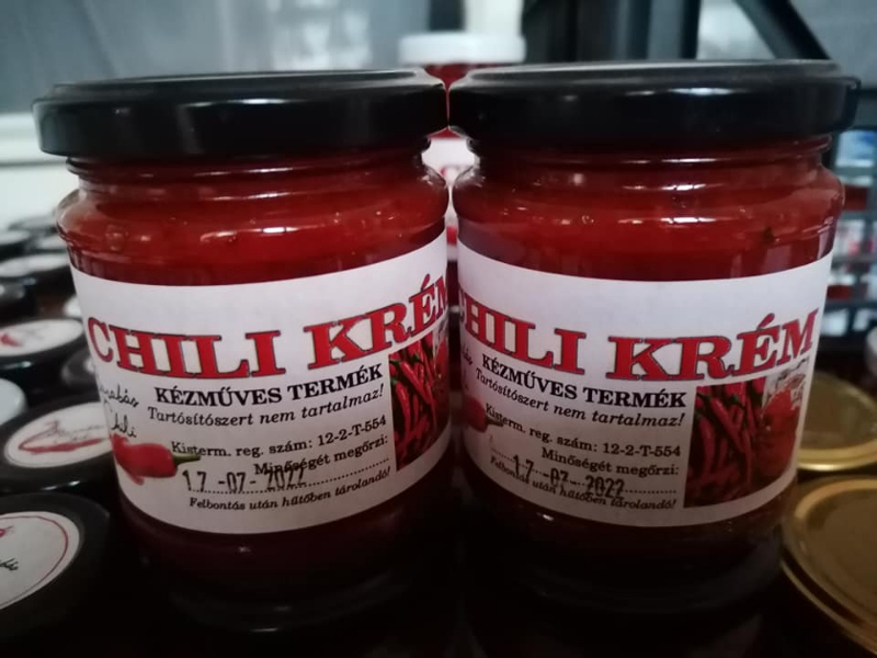Natúr Chili krém