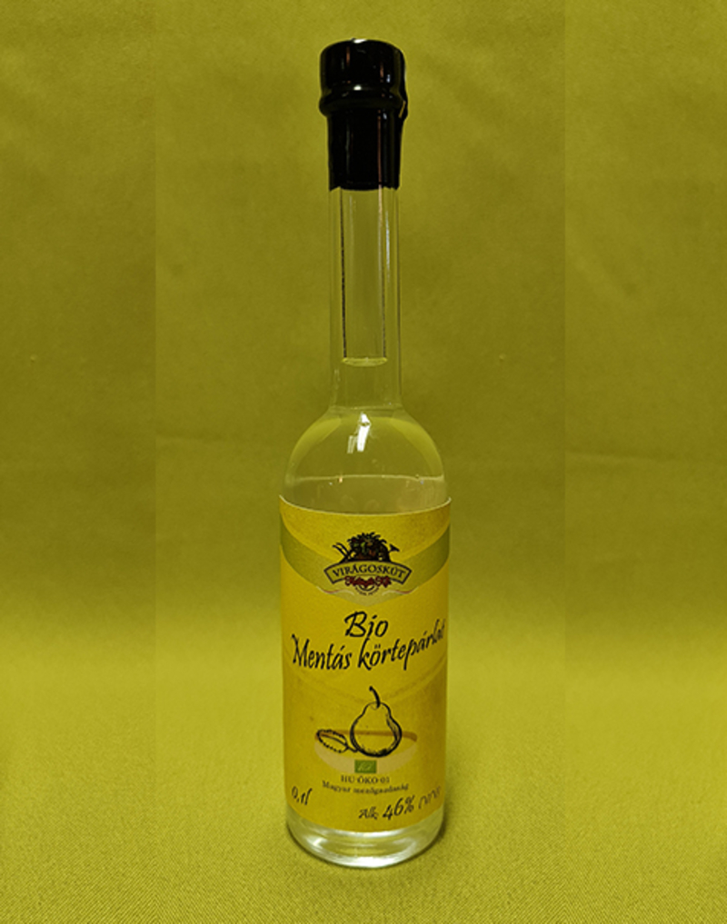 Bio mentás körte párlat 100ml 46%