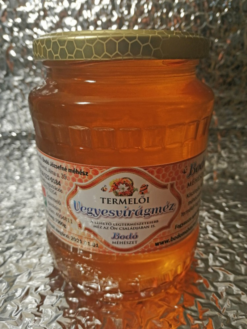 Bodó Méhészet Vegyesvirágméz 1 kg