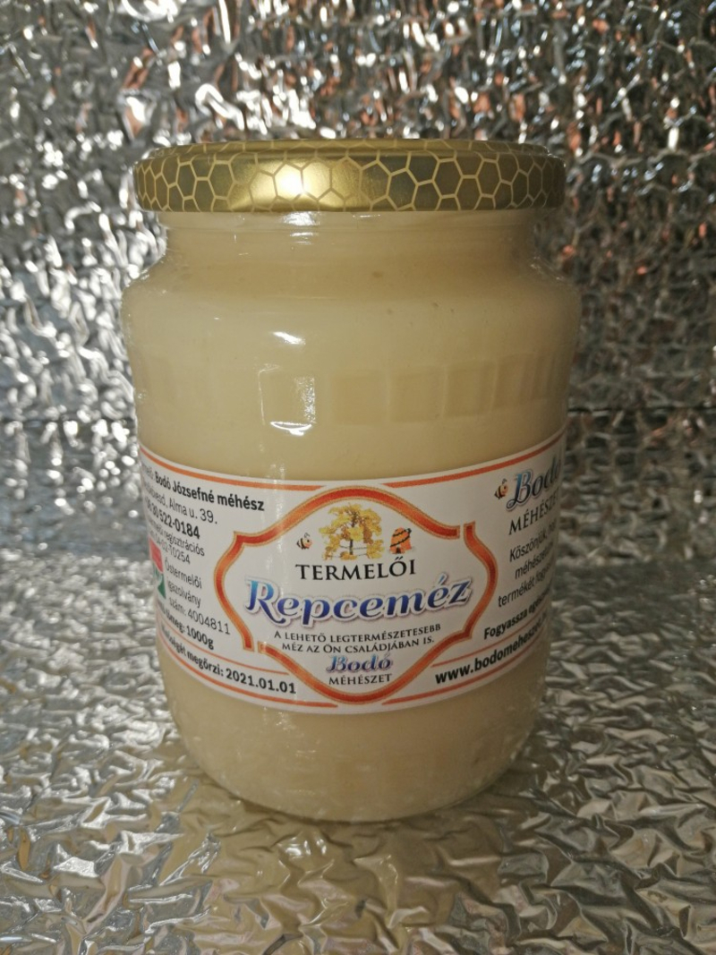 Bodó Méhészet Repceméz 1 kg