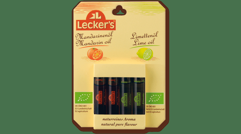 Lecker's Bio Mandarin- és limeolaj (4x2ml) 8ml