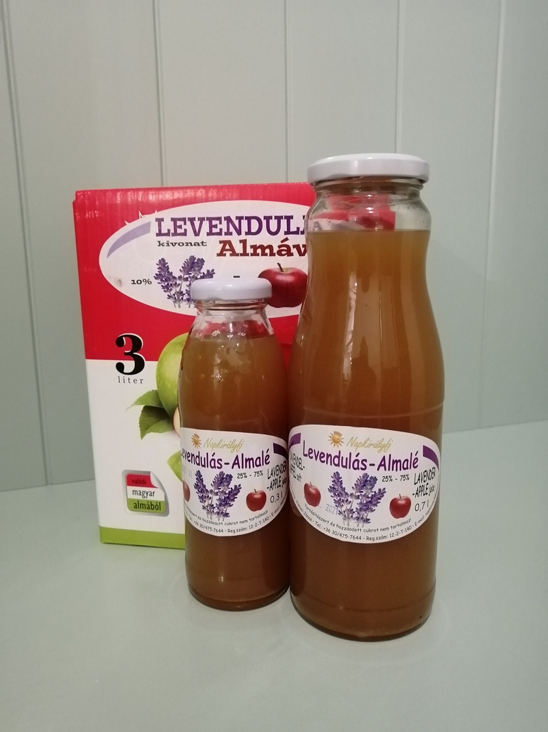 Levendulás Almalé